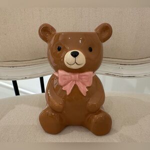 🧸 Viral Teddy Bear Candle by DW Home Bear Hugs Ceramic Candle NWT